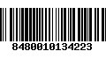 Código de Barras 8480010134223