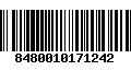 Código de Barras 8480010171242