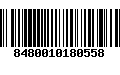 Código de Barras 8480010180558