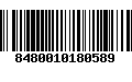 Código de Barras 8480010180589