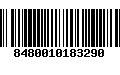 Código de Barras 8480010183290