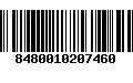 Código de Barras 8480010207460