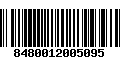 Código de Barras 8480012005095