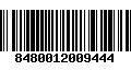 Código de Barras 8480012009444