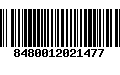 Código de Barras 8480012021477