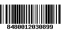 Código de Barras 8480012030899