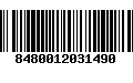 Código de Barras 8480012031490