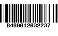 Código de Barras 8480012032237