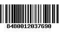 Código de Barras 8480012037690