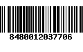 Código de Barras 8480012037706