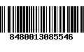 Código de Barras 8480013085546