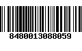 Código de Barras 8480013088059