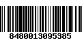 Código de Barras 8480013095385