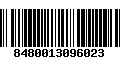 Código de Barras 8480013096023