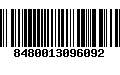 Código de Barras 8480013096092