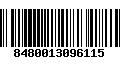 Código de Barras 8480013096115