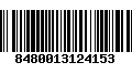 Código de Barras 8480013124153