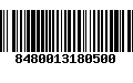 Código de Barras 8480013180500