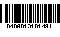 Código de Barras 8480013181491