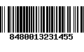 Código de Barras 8480013231455