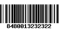 Código de Barras 8480013232322