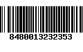 Código de Barras 8480013232353