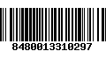 Código de Barras 8480013310297