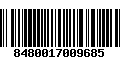 Código de Barras 8480017009685