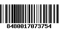 Código de Barras 8480017073754