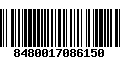 Código de Barras 8480017086150