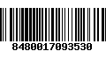 Código de Barras 8480017093530