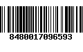 Código de Barras 8480017096593