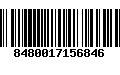 Código de Barras 8480017156846