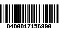 Código de Barras 8480017156990