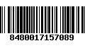 Código de Barras 8480017157089