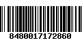 Código de Barras 8480017172860