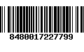 Código de Barras 8480017227799