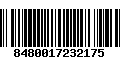 Código de Barras 8480017232175