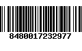 Código de Barras 8480017232977