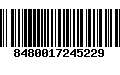 Código de Barras 8480017245229