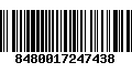 Código de Barras 8480017247438