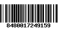 Código de Barras 8480017249159