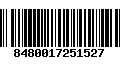 Código de Barras 8480017251527