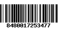 Código de Barras 8480017253477