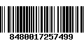 Código de Barras 8480017257499