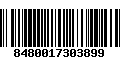 Código de Barras 8480017303899