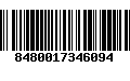 Código de Barras 8480017346094