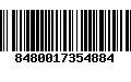 Código de Barras 8480017354884