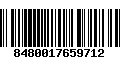 Código de Barras 8480017659712