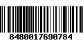 Código de Barras 8480017690784